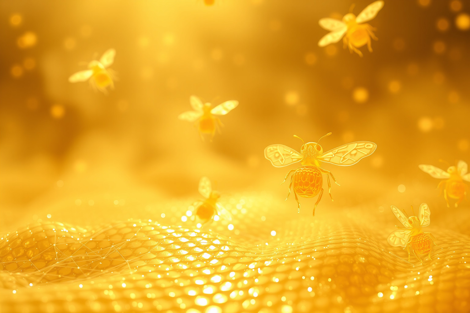 Sognare api laboriose simboleggia produttività e impegno costante.