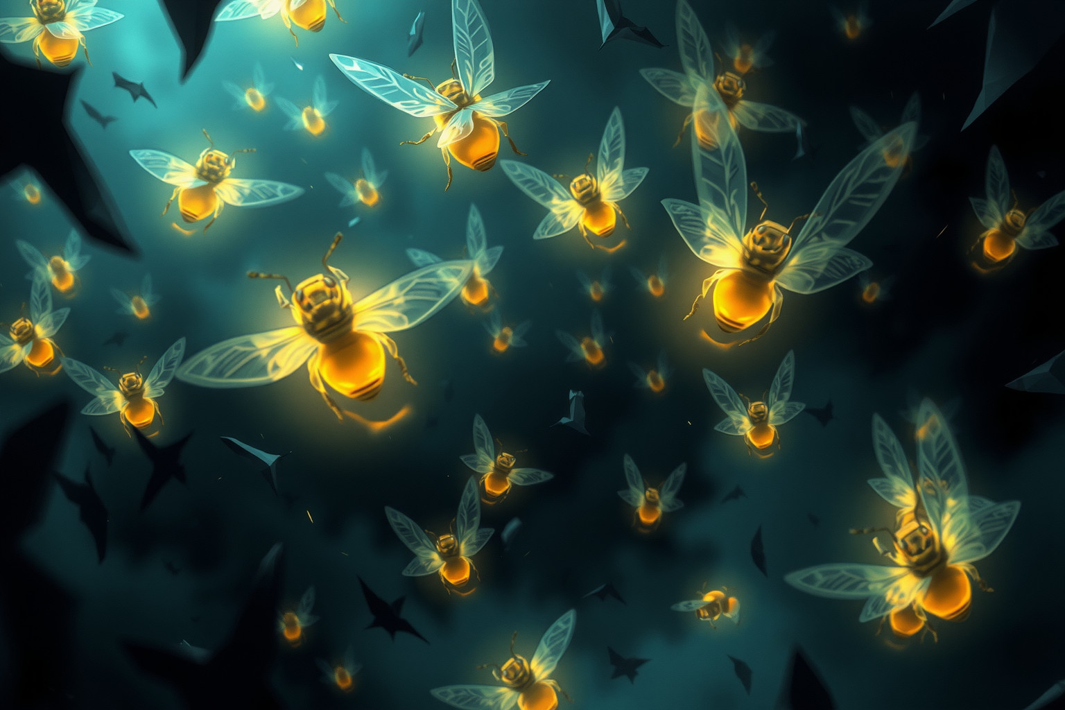 Sognare api in ambiente ostile simboleggia sfide e resilienza.