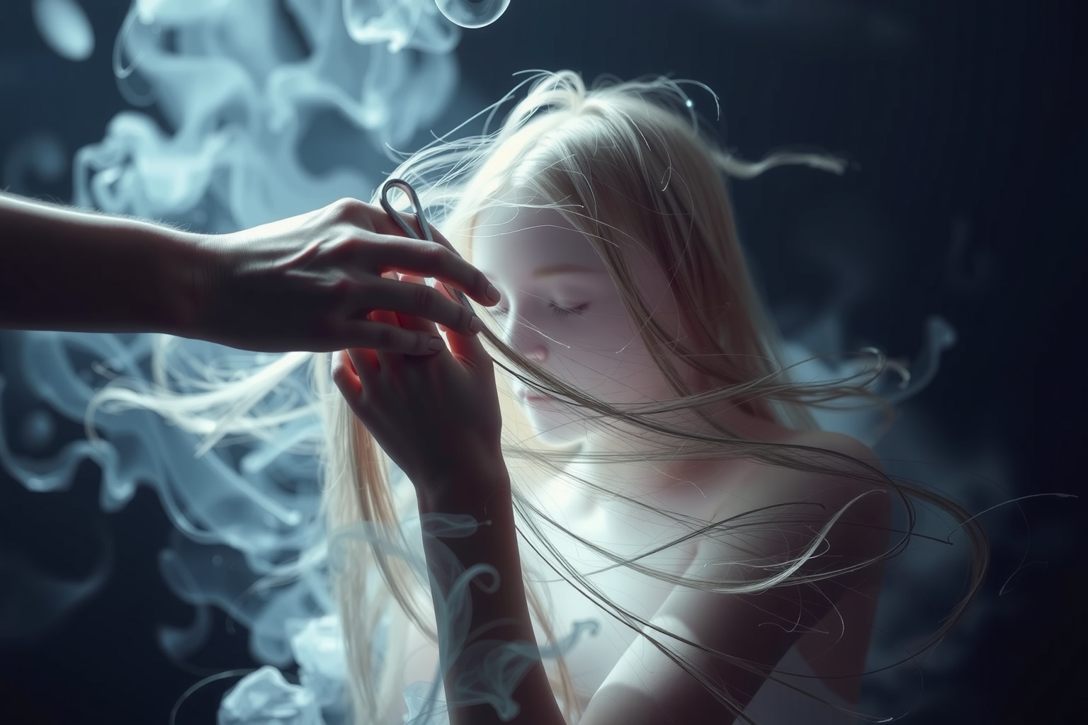 Sognare tagli involontari riflette perdita di controllo personale.