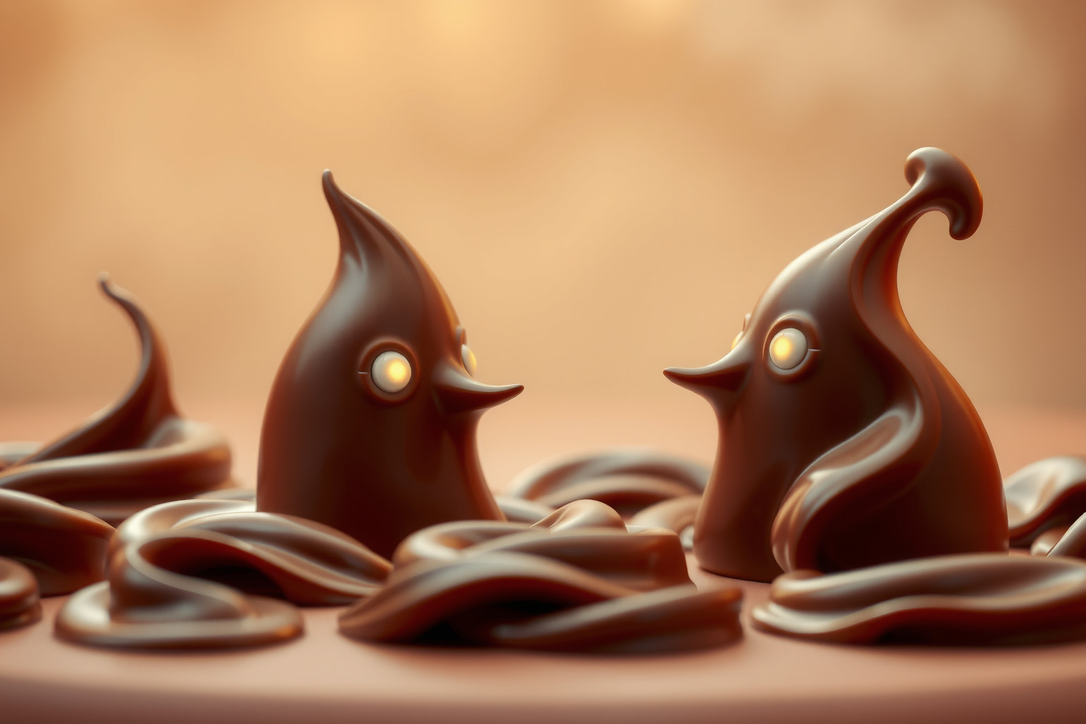 Sognare cioccolato che parla simboleggia desideri nascosti e comunicazione emotiva.