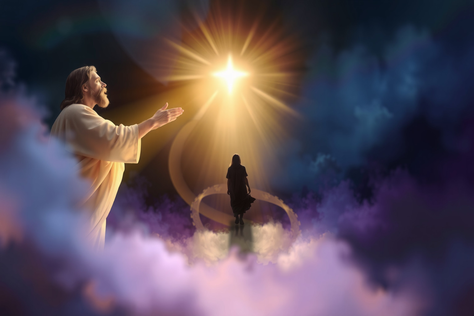 Sognare Cristo risuscitare Lazzaro simboleggia rinascita e speranza divina.