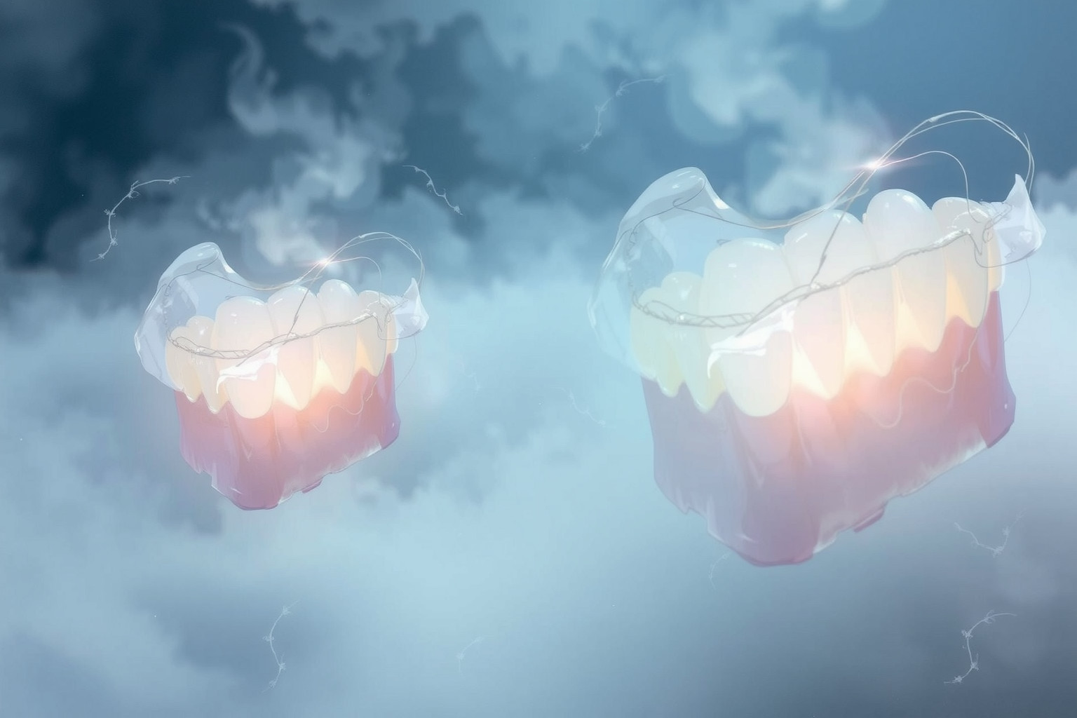 Sognare denti mobili riflette ansia per perdita di controllo personale.