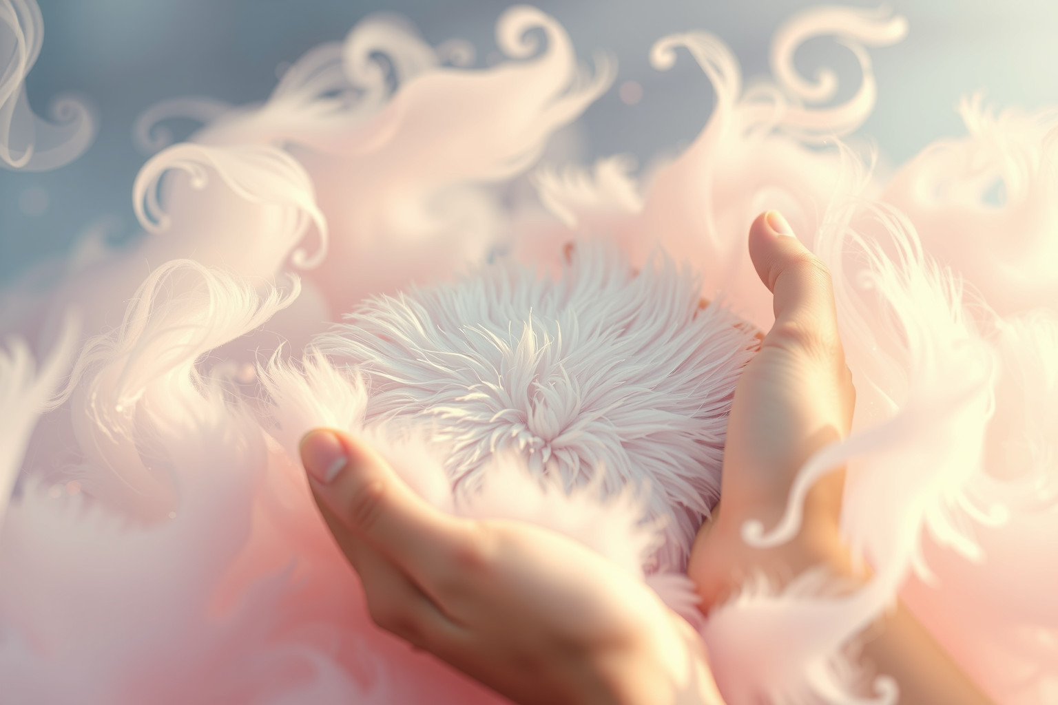 Accarezzare un ermellino simboleggia affetto e delicata vulnerabilità emotiva.