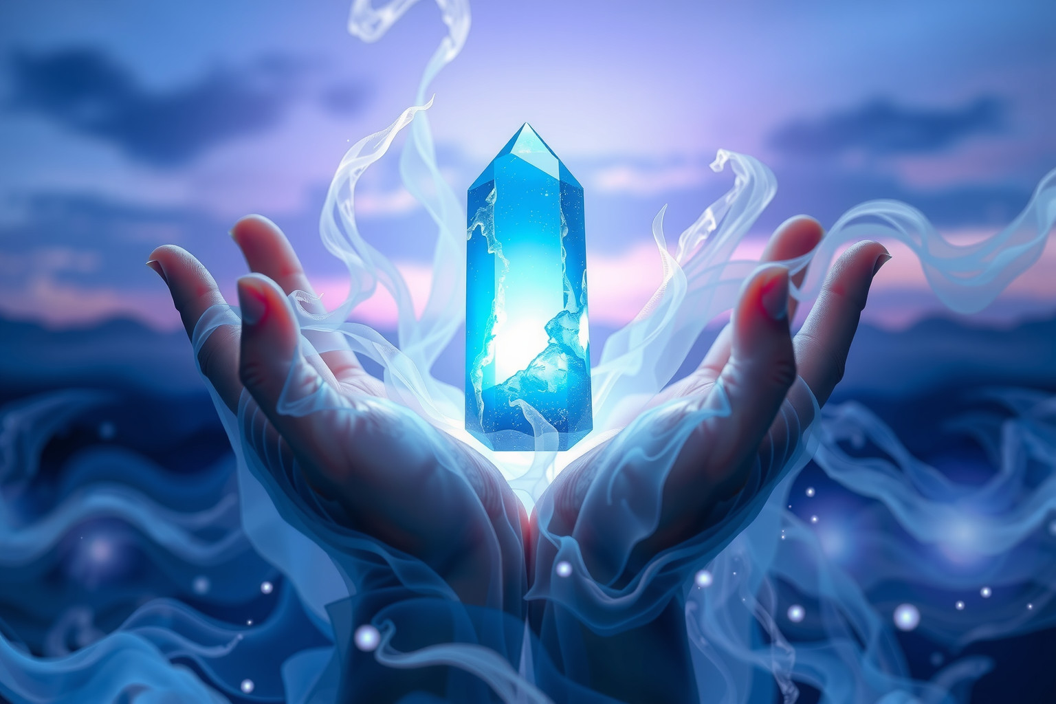 Sognare l’azzurrite simboleggia la ricerca intensa di intuizione profonda.