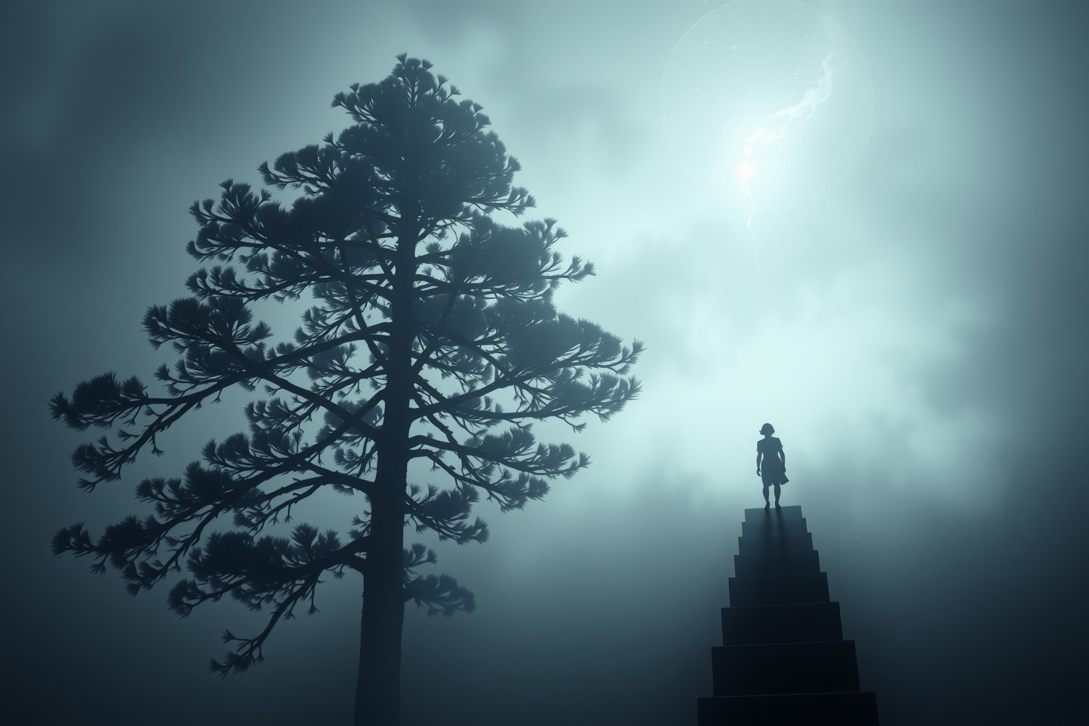 Sognare di arrampicarsi su un abete nero simboleggia sfide e crescita.