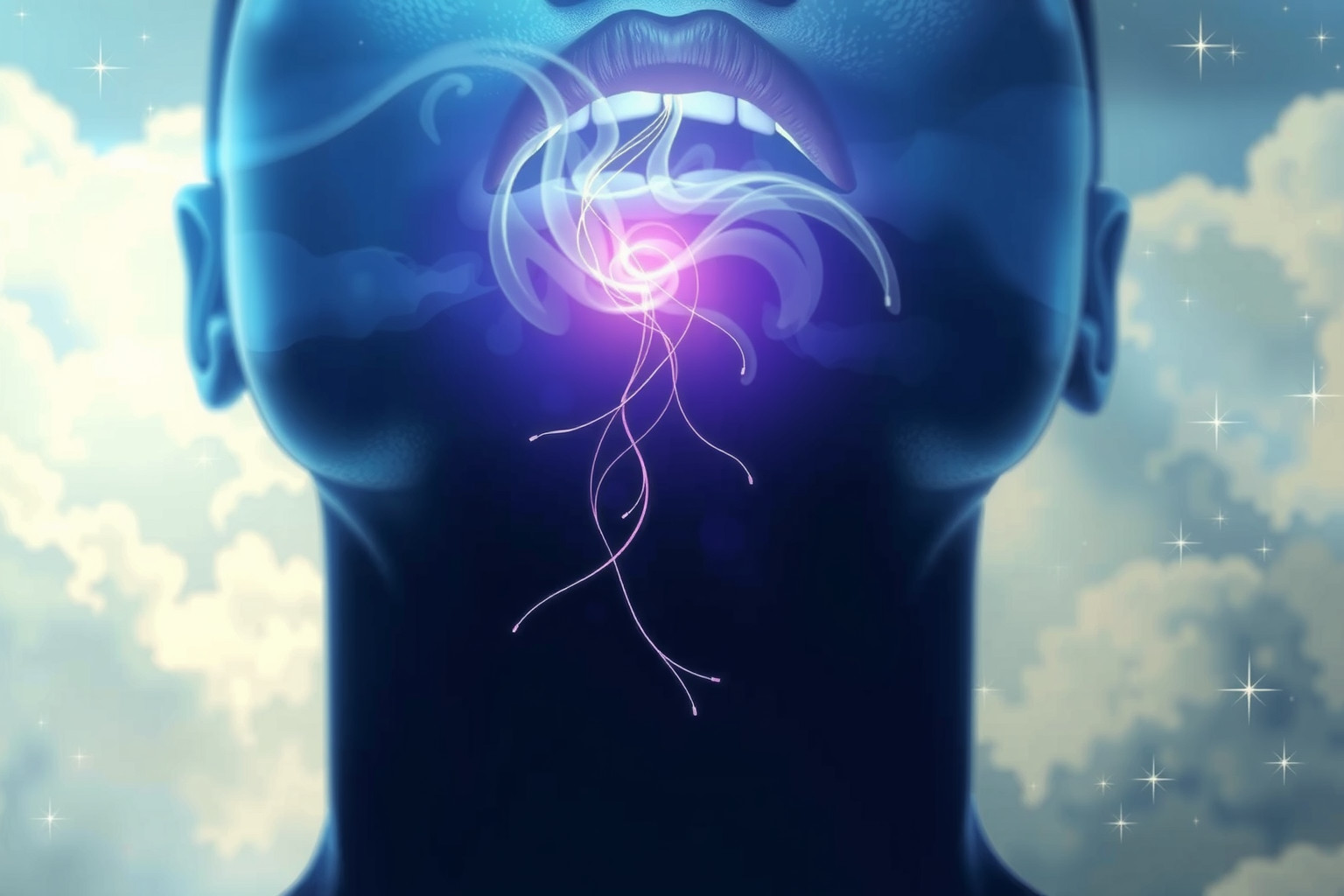 Sognare malattia alla bocca indica difficoltà nell’esprimere emozioni.