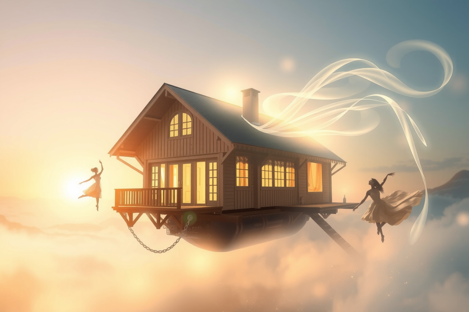 Sognare di ballare in casa estiva simboleggia gioia e libertà interiore.