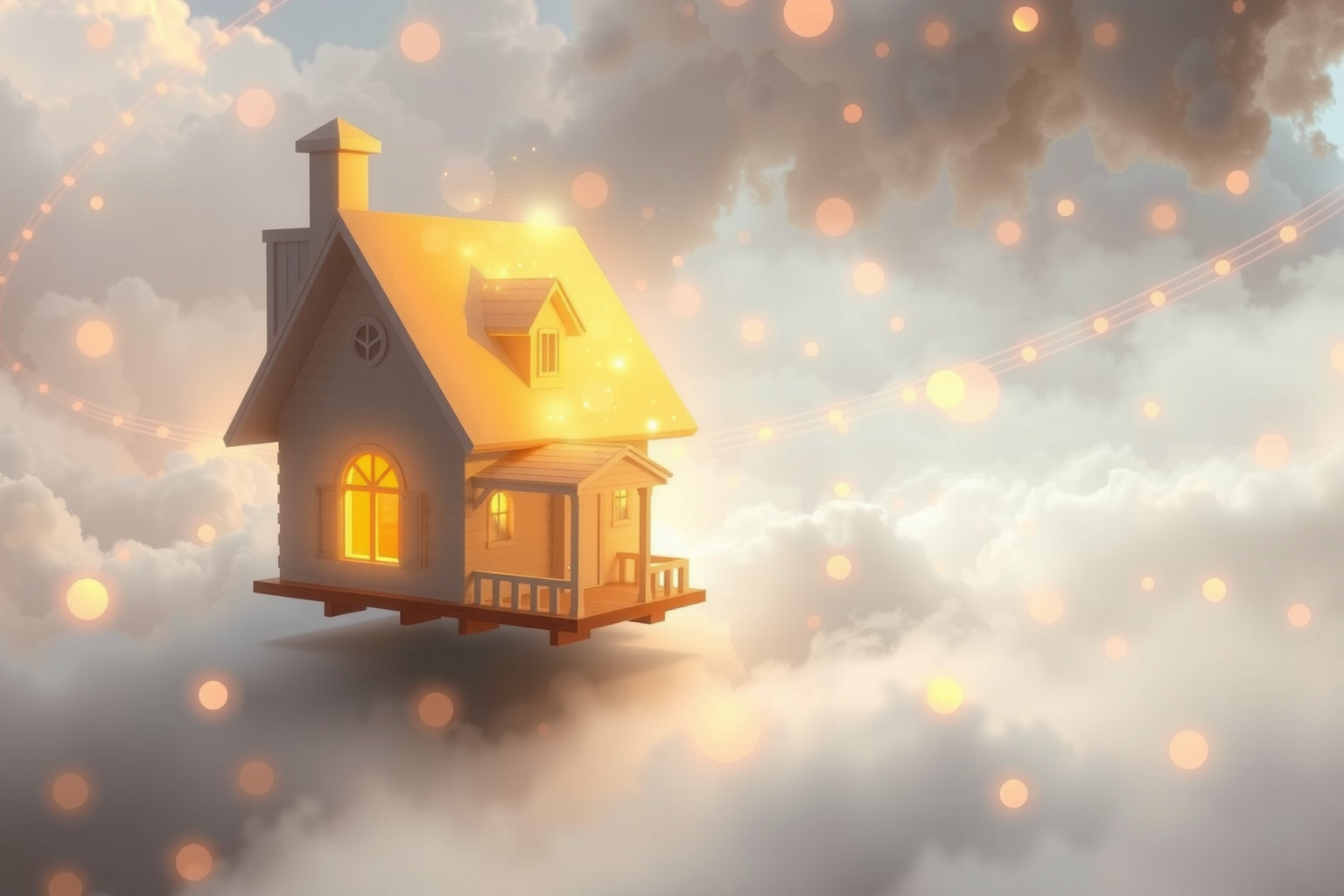 Sognare di benedire casa simboleggia protezione e armonia familiare.