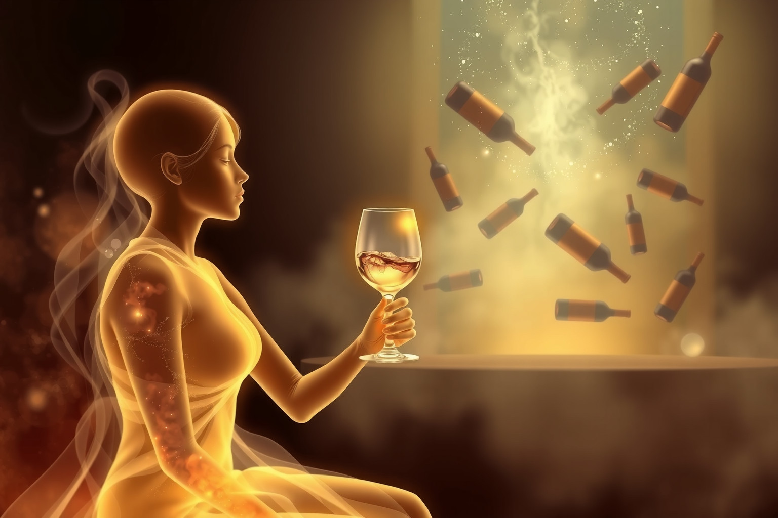Sognare vino in enoteca simboleggia piacere e nuove opportunità sociali.