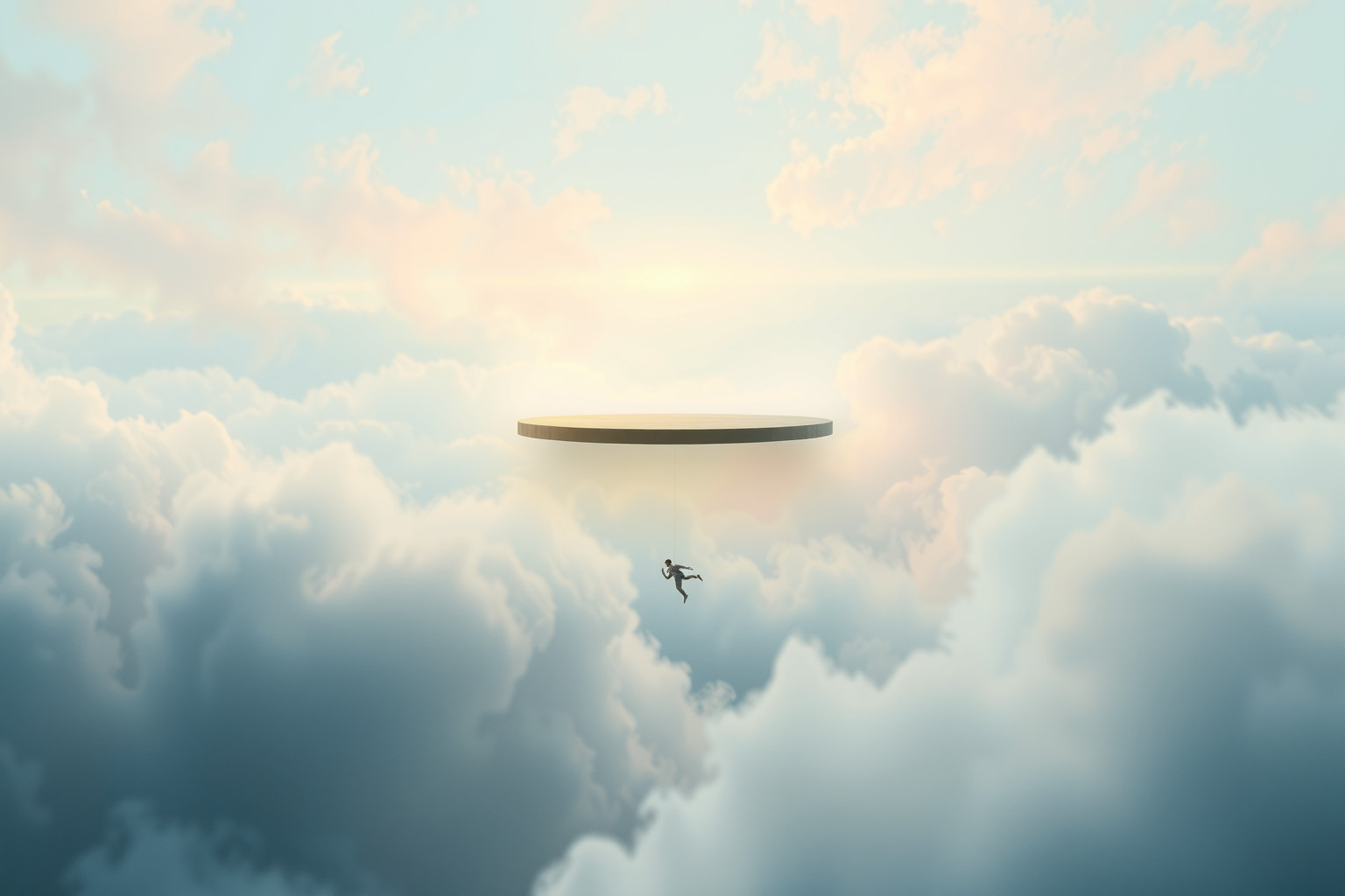 Sognare di cadere da una piattaforma riflette paura di perdita controllo.