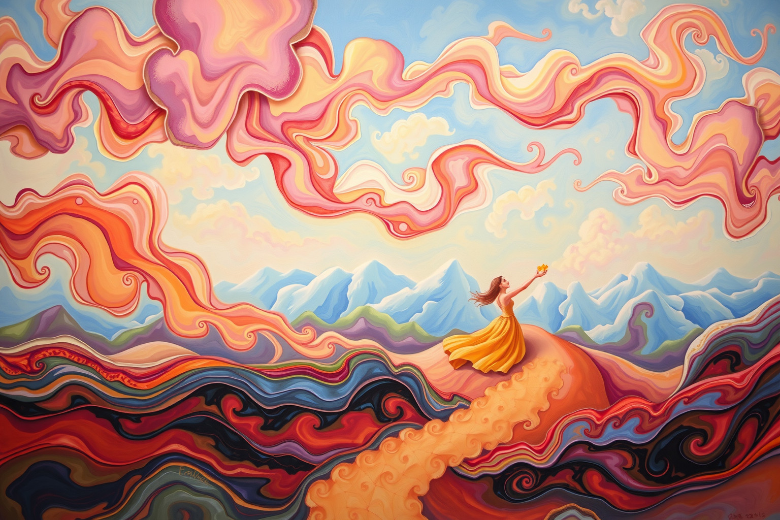 Sognare l’arte riflette il desiderio di trasformare la realtà.