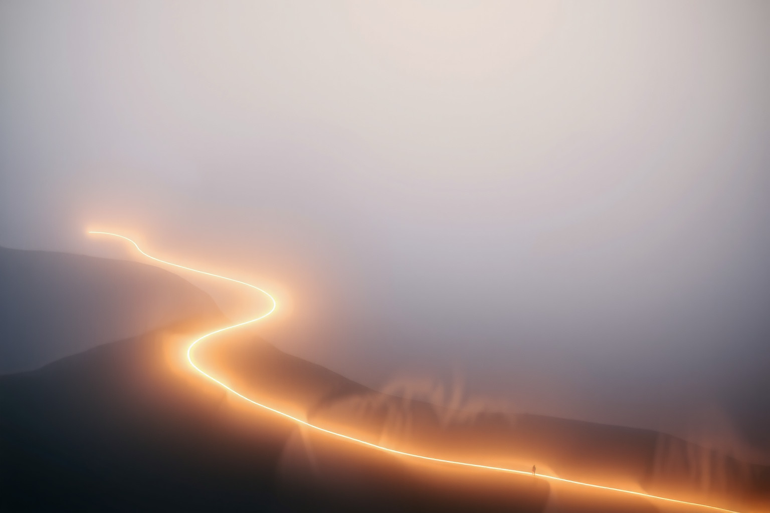 Sognare di camminare su una riga simboleggia equilibrio e precisione.