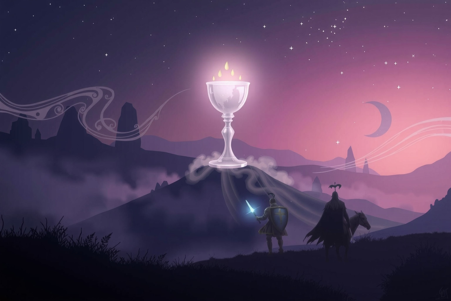 Sognare il Graal simboleggia ricerca di verità e perfezione interiore.