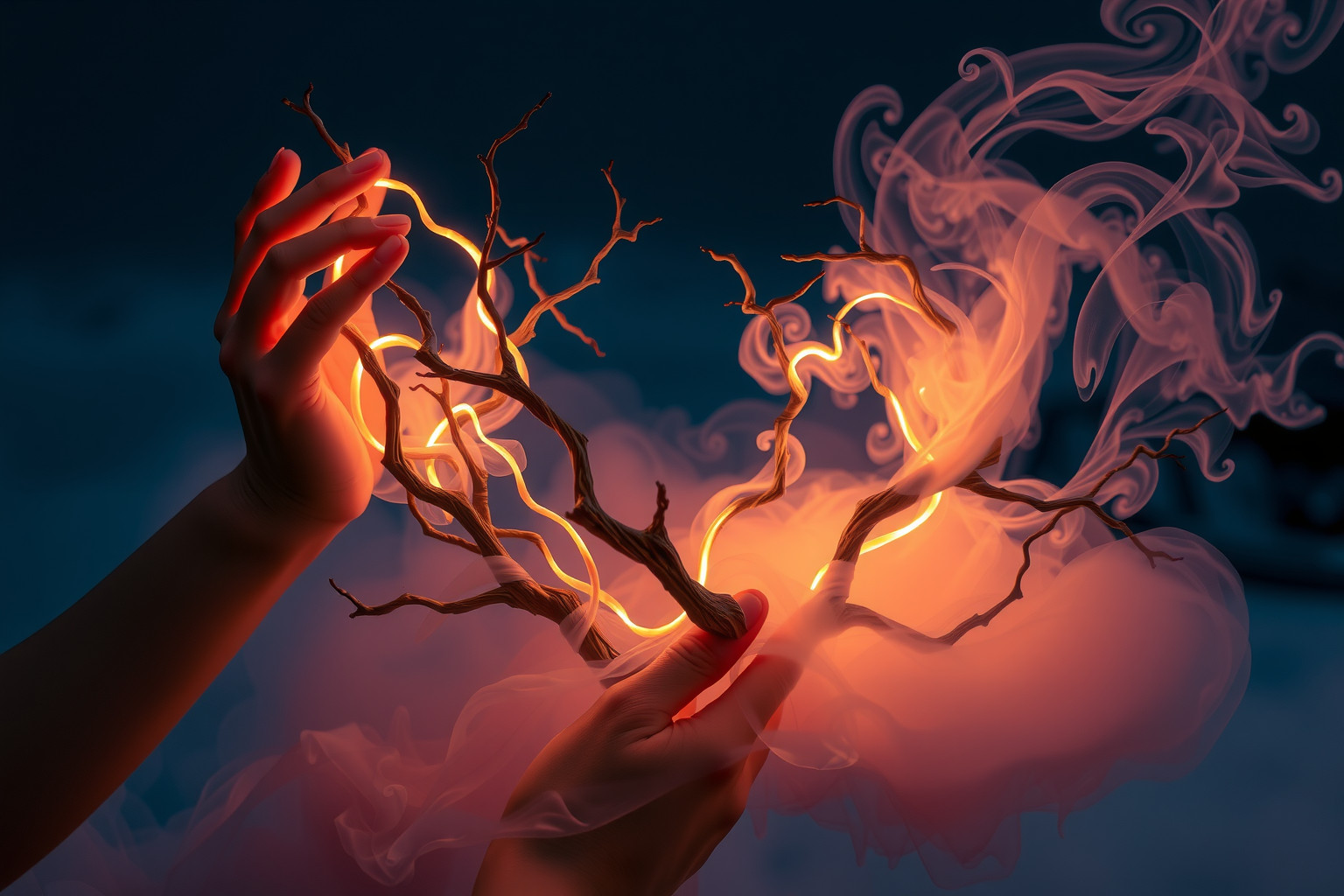 Costruire col legno di carrubo simboleggia creatività e stabilità interiore.