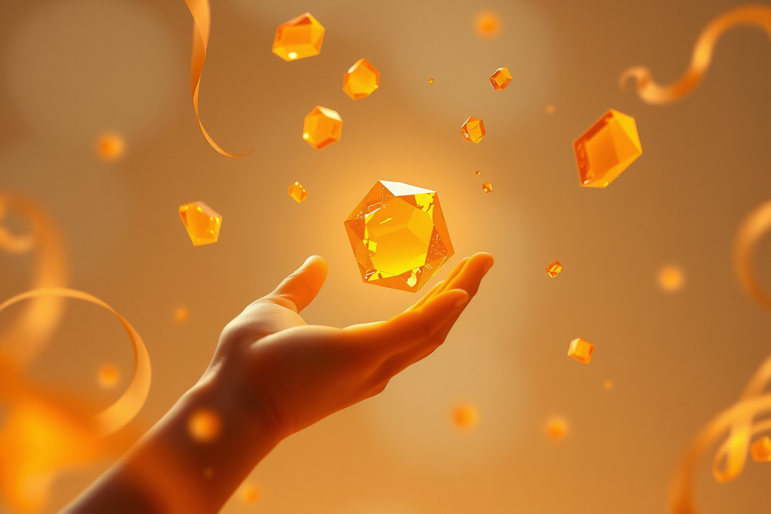 Sognare gioielli d'ambra rivela un potente impulso creativo interiore.