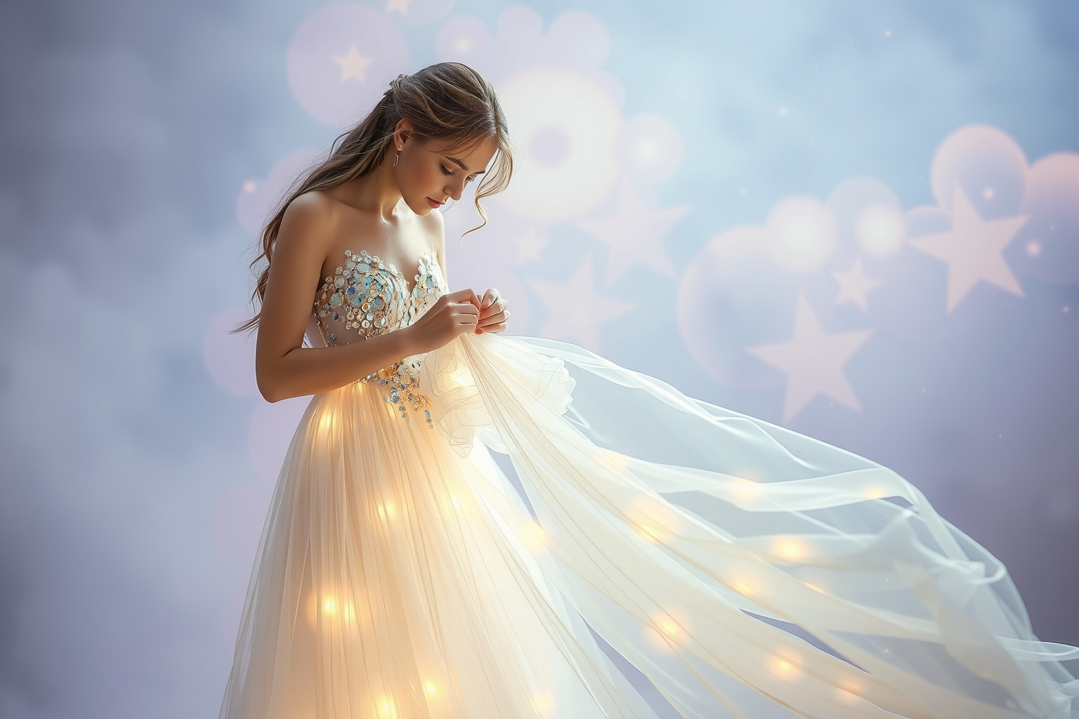 Sognare paillettes indica desiderio di brillare e successo imminente.