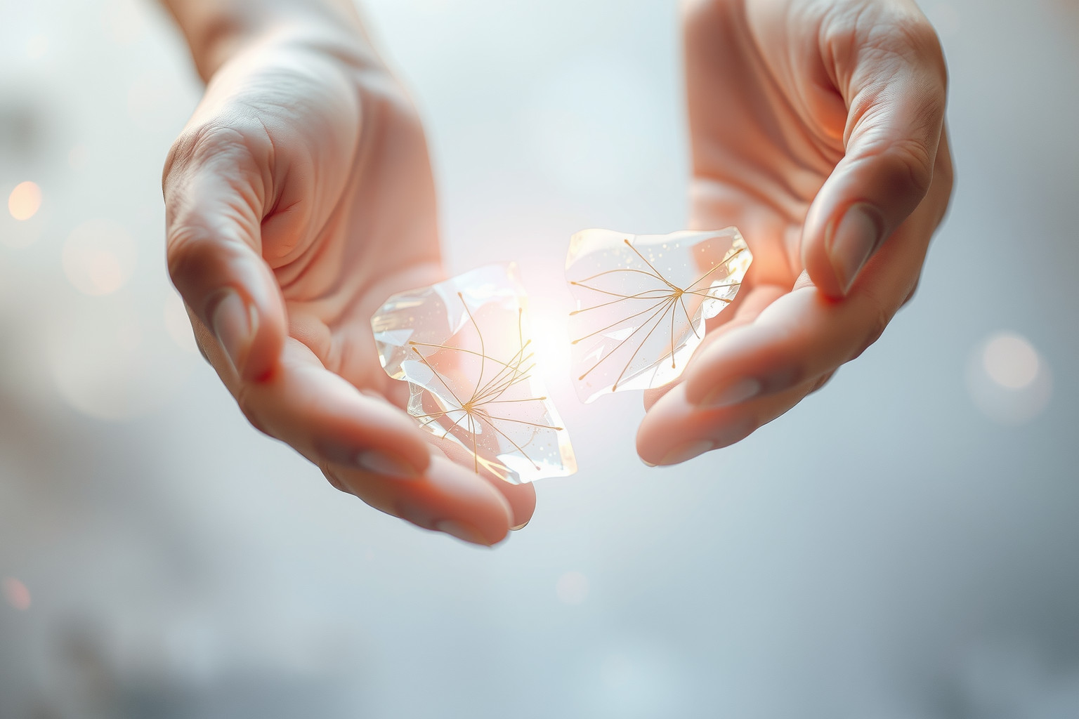 Sognare di custodire oggetti rotti simboleggia cura e rinascita interiore.