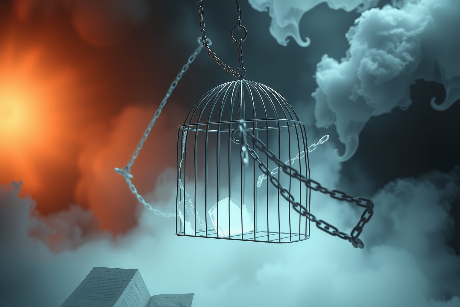 Sognare di custodire una prigione riflette conflitti interiori e limitazioni.