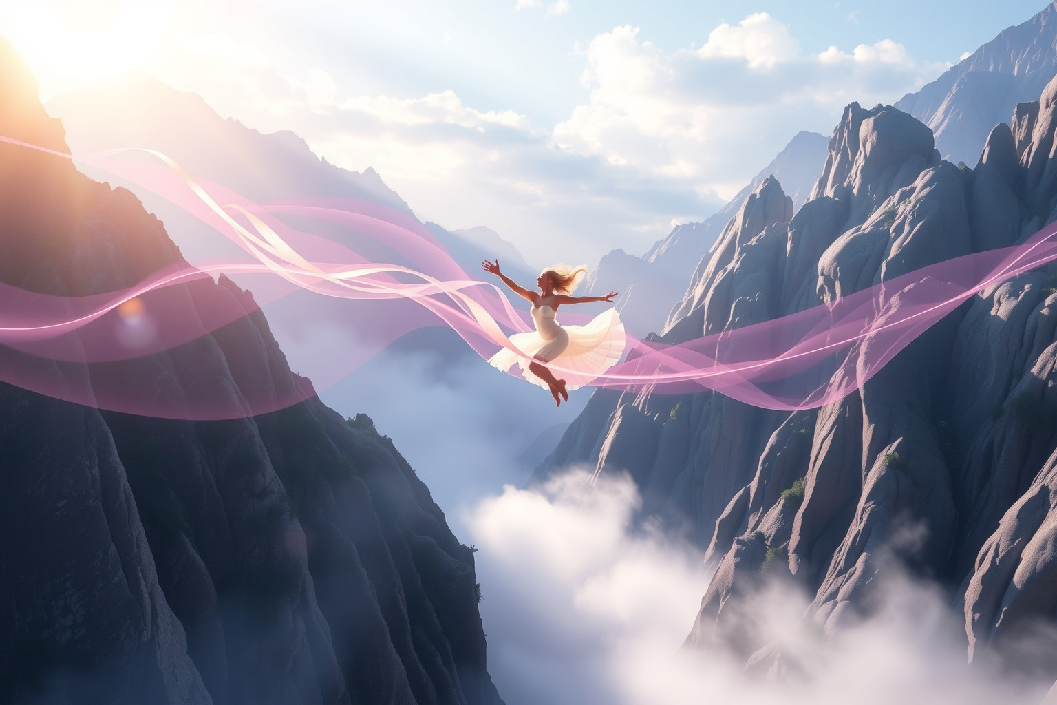 Sognare di danzare in una ravina simboleggia gioia interiore e libertà.