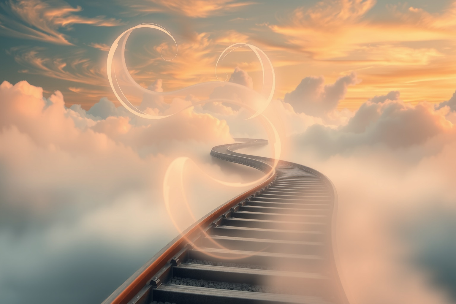 Sognare di deragliare di giorno riflette paure di perdita controllo.