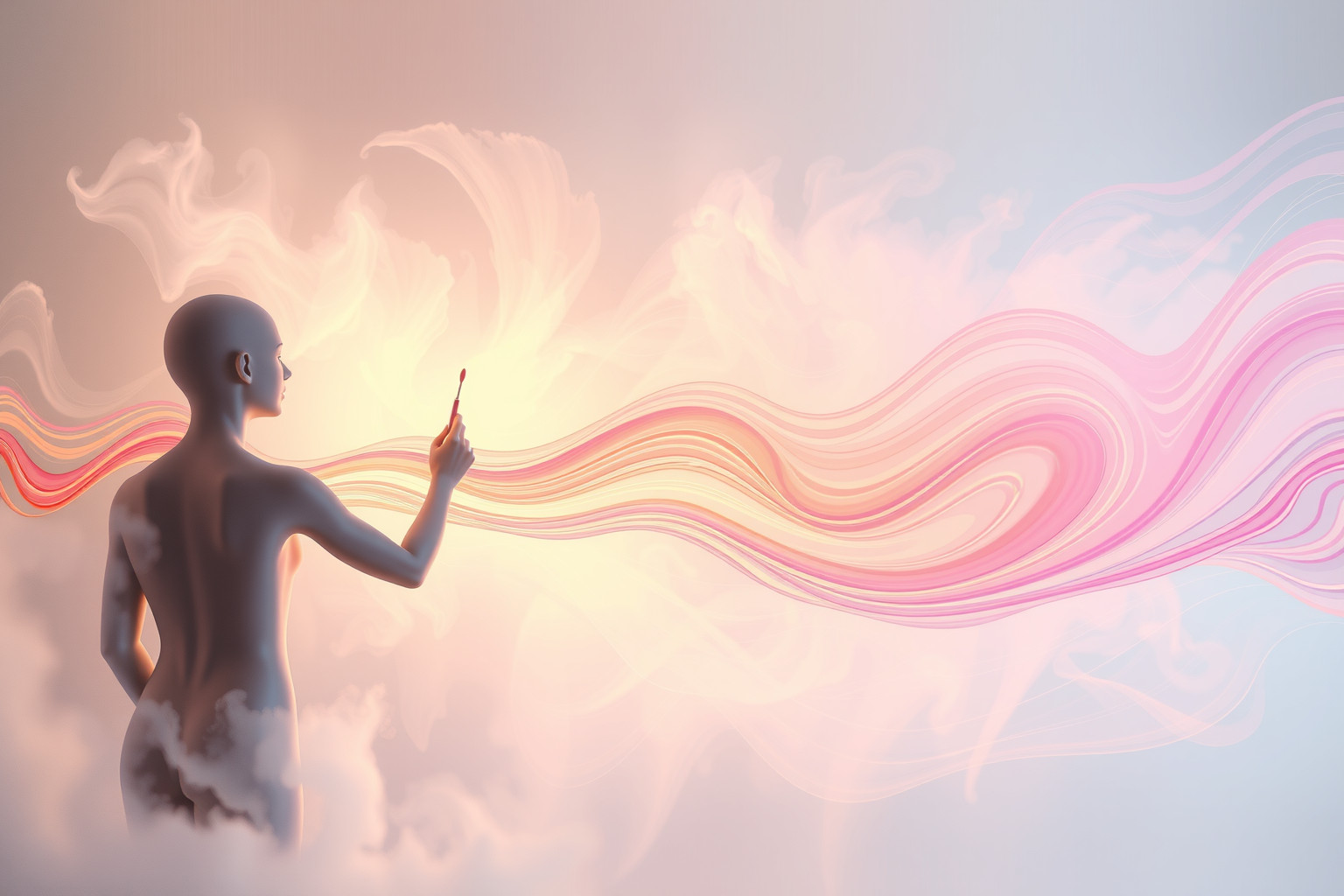 Sognare di dipingere strisce simboleggia trasformazione creativa e volontà.