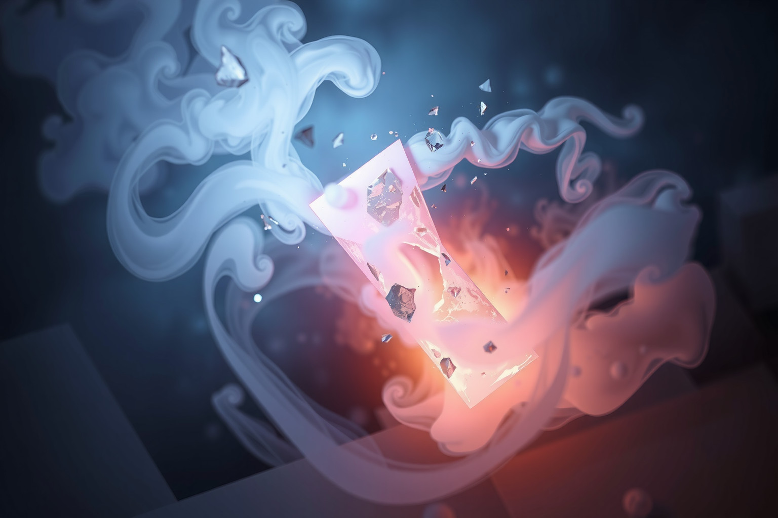 Sognare di distruggere un triangolo indica paura del cambiamento imminente.