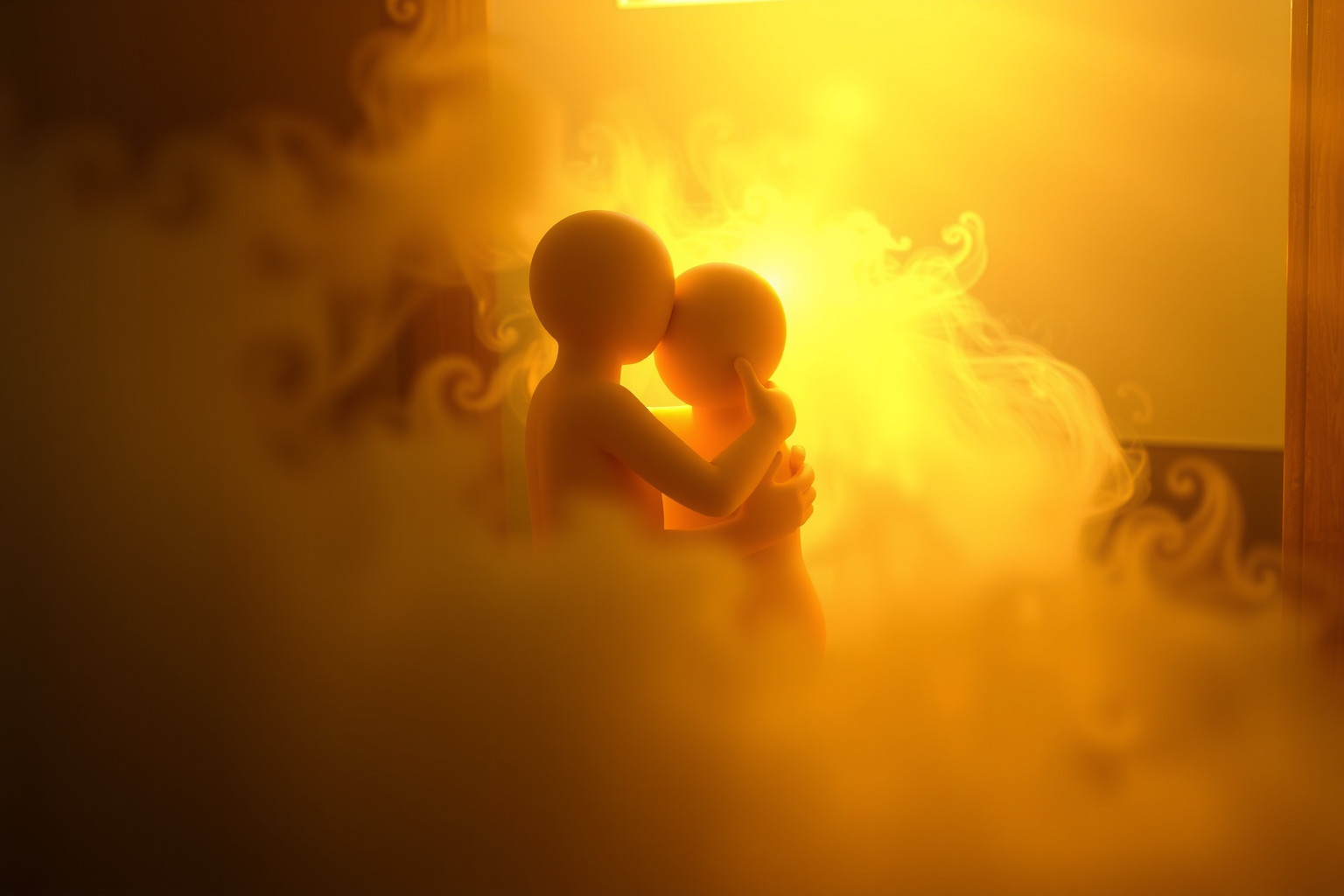 Sognare abbracci sconosciuti riflette desiderio di conforto o timore.