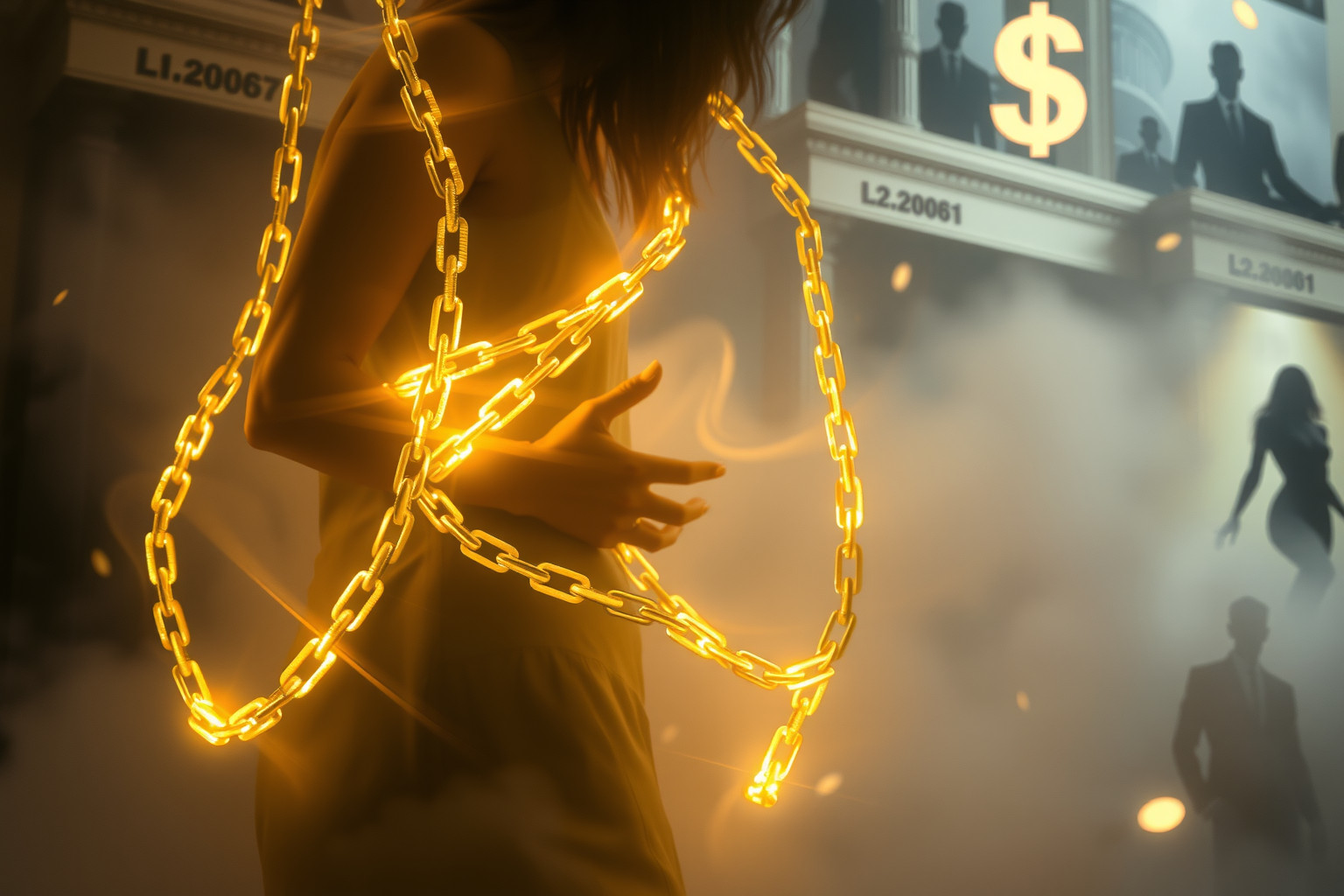 Sognare l’arresto finanziario riflette paura di perdite economiche imminenti.