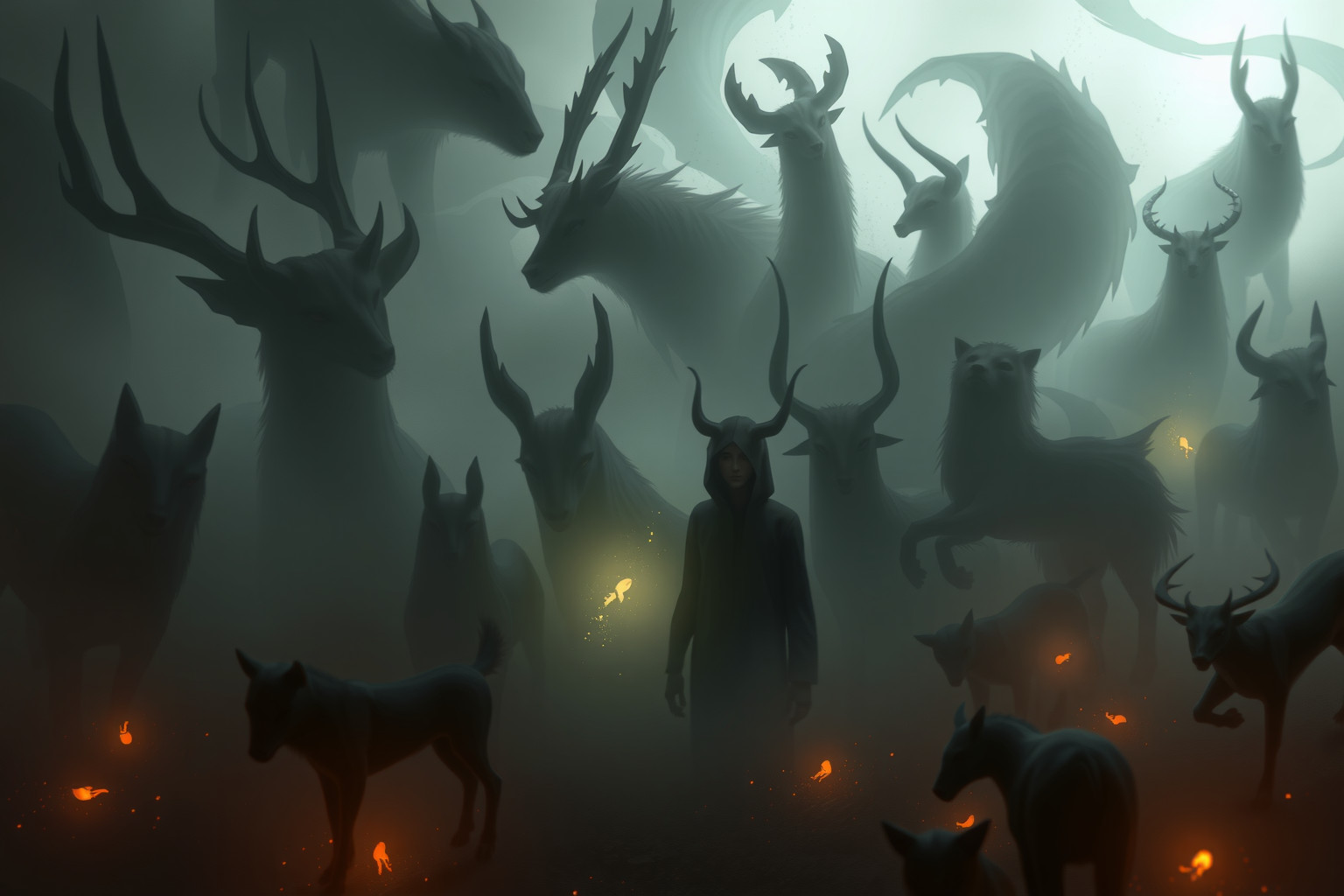 Sognare attacchi animali in menagerie simboleggia paure interiori represse.