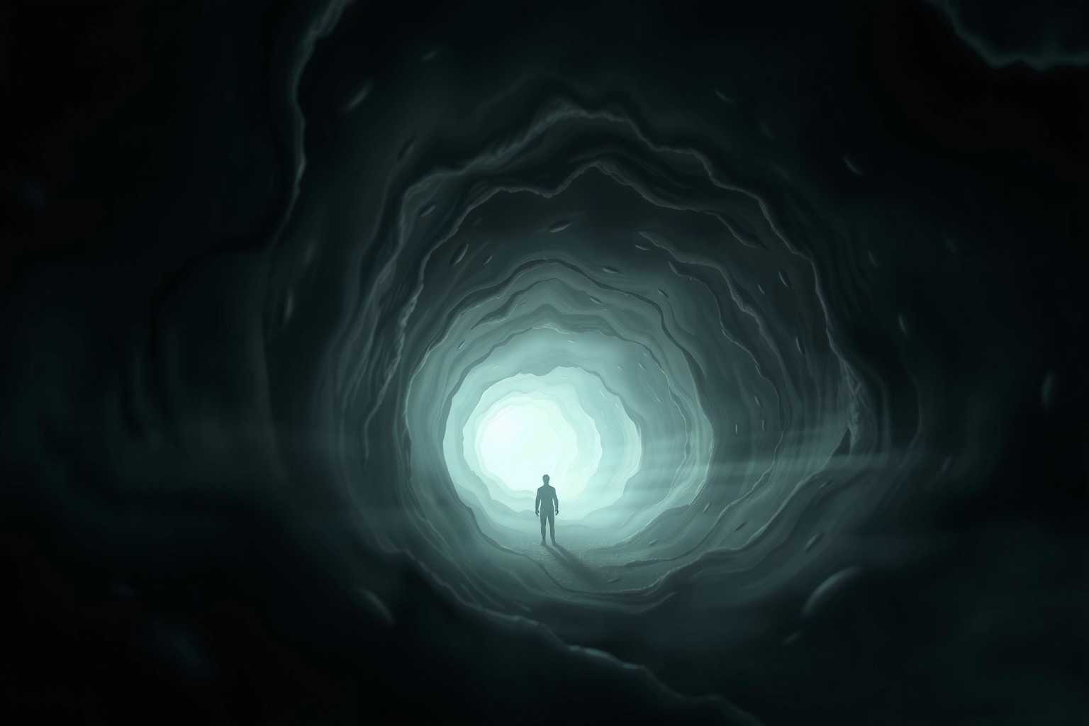 Sognare catacombe bloccati riflette paure di prigionia emotiva.