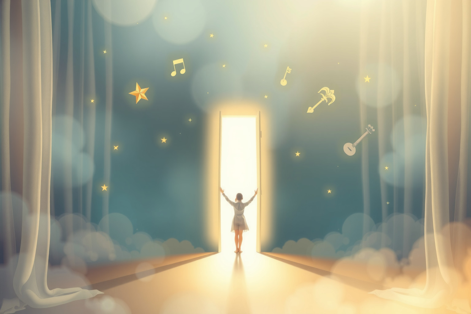 Sognare l'audizione riflette voglia di emergere e confrontarsi.