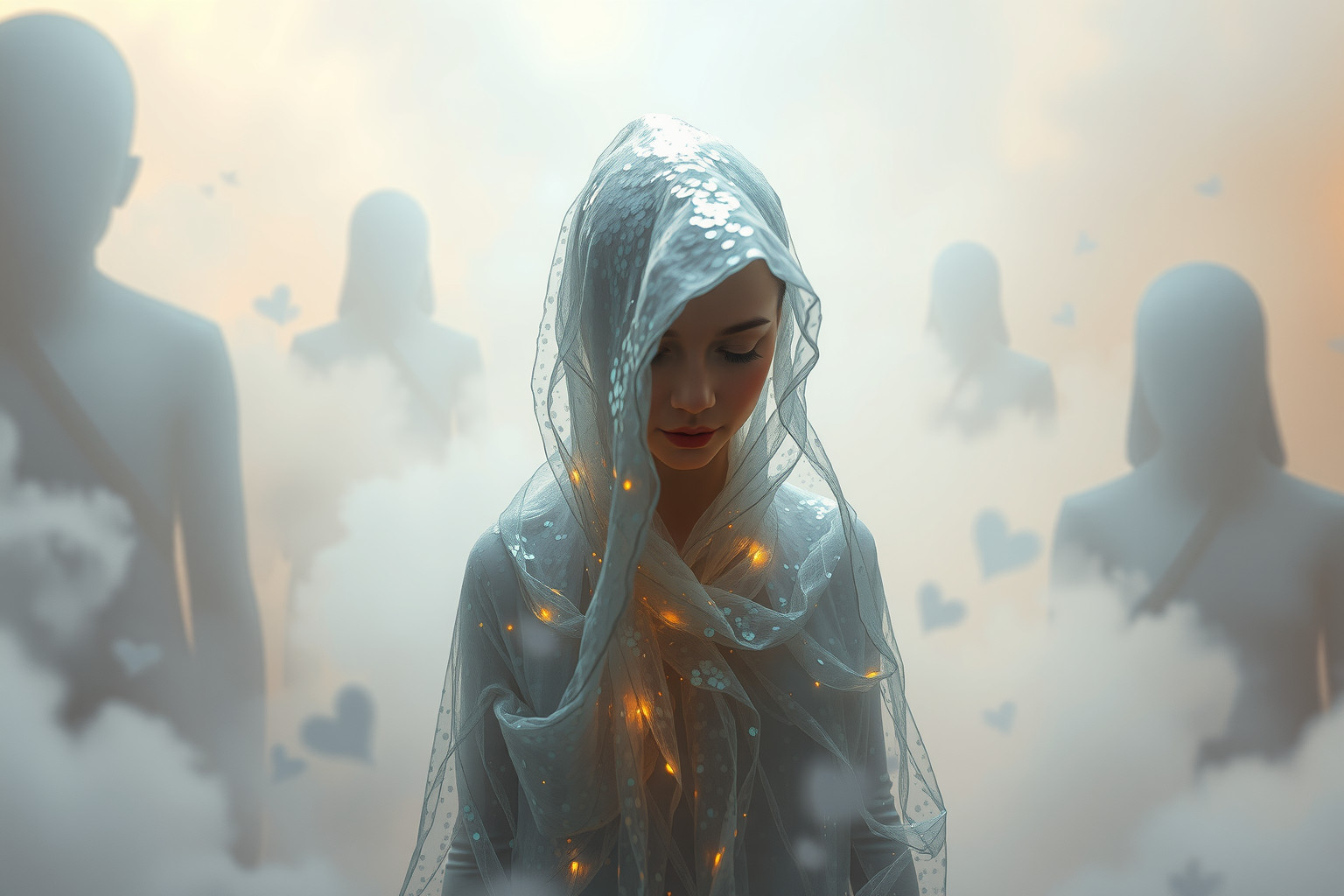 Sognare paillettes giudicate riflette insicurezza e desiderio di approvazione.