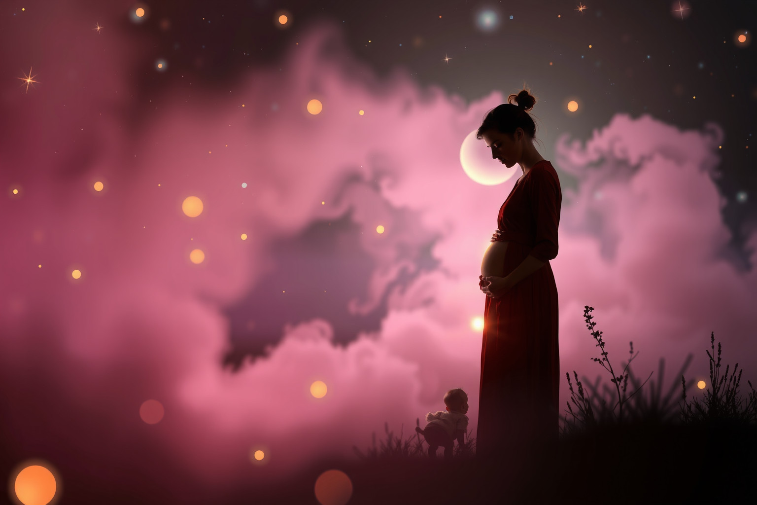 Sognare gravidanza adolescenziale riflette ansie e nuove responsabilità interiori.