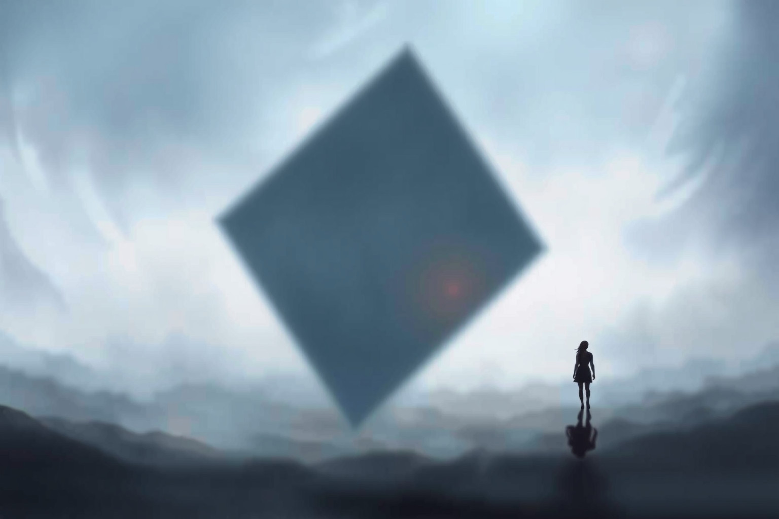 Sognare un rombo inseguitore riflette ansia e pressioni interiori.