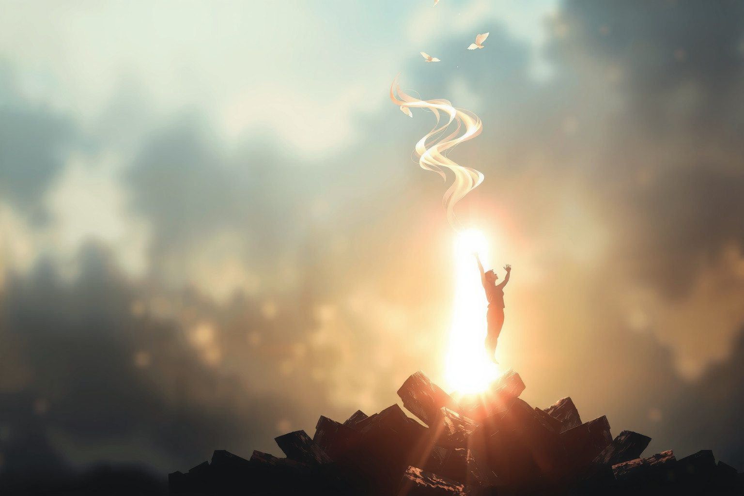 Sognare ispirazione da chi supera svantaggi stimola coraggio e resilienza.