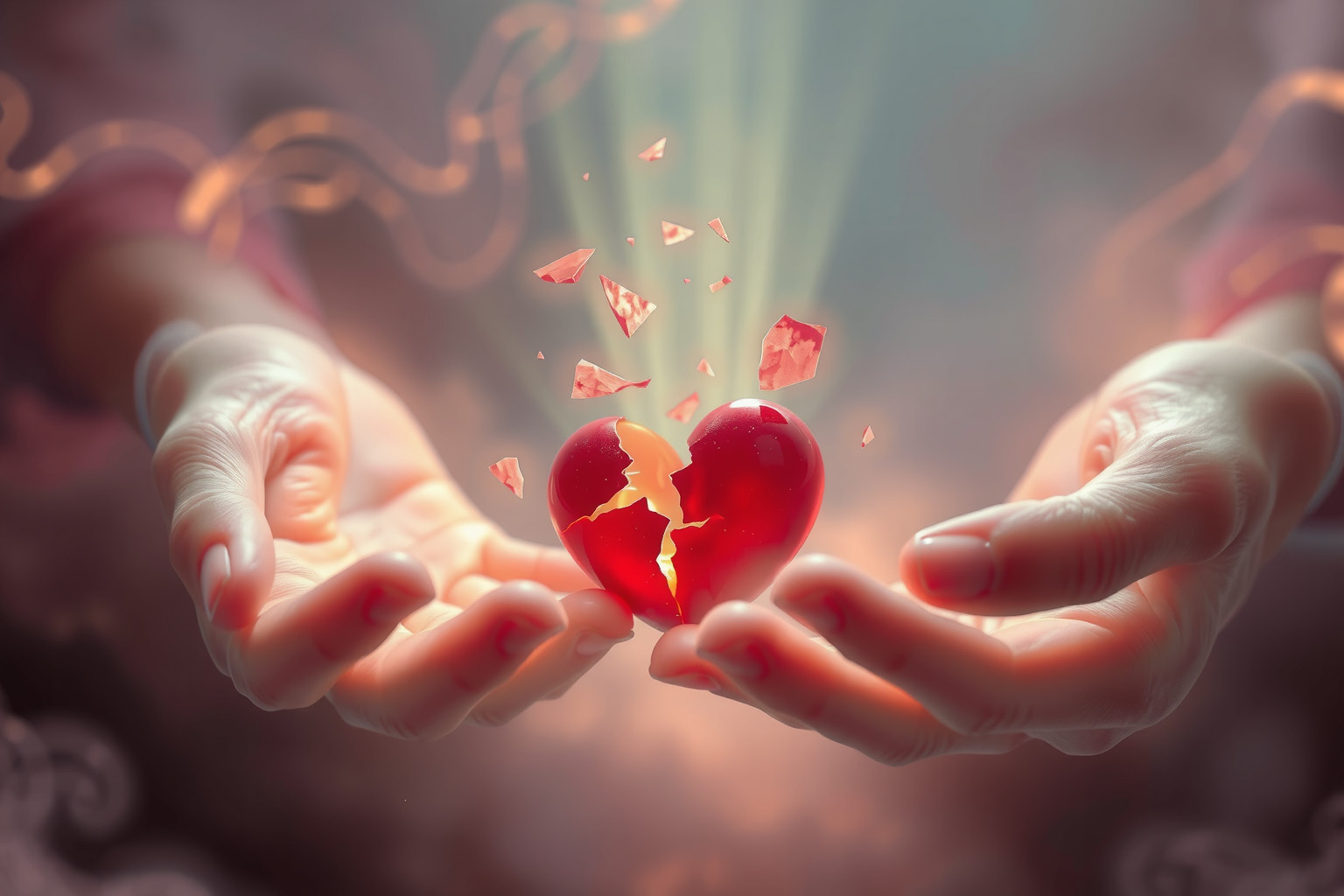 Sognare il perdono indica desiderio di riconciliazione interiore profonda.