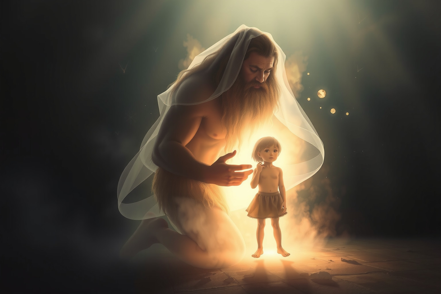 Sognare un uomo delle caverne simboleggia protezione e forza primitiva.