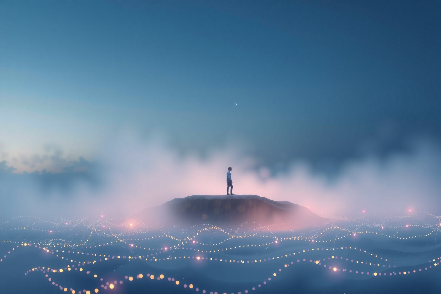 Sognare solitudine in viaggio di nozze riflette insicurezza emotiva nascosta.