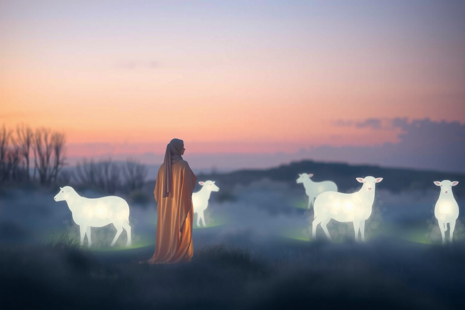 Sognare un pastore simboleggia guida e protezione spirituale.