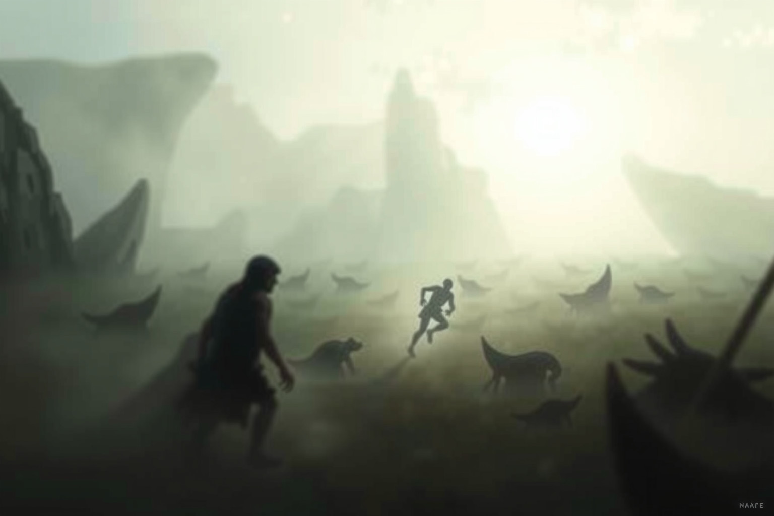 Sognare l’uomo delle caverne riflette timori e difese interiori.