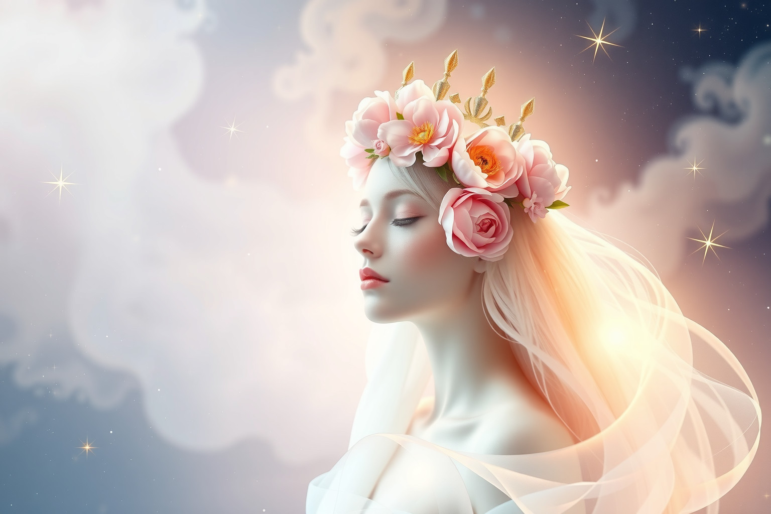 Sognare corona di peonie simboleggia potere, autorità e nobiltà.