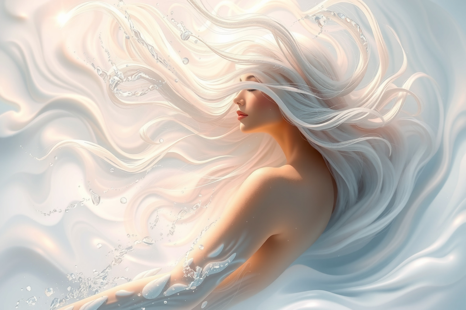 Sognare di lavare i capelli simboleggia rinnovamento spirituale e liberazione.