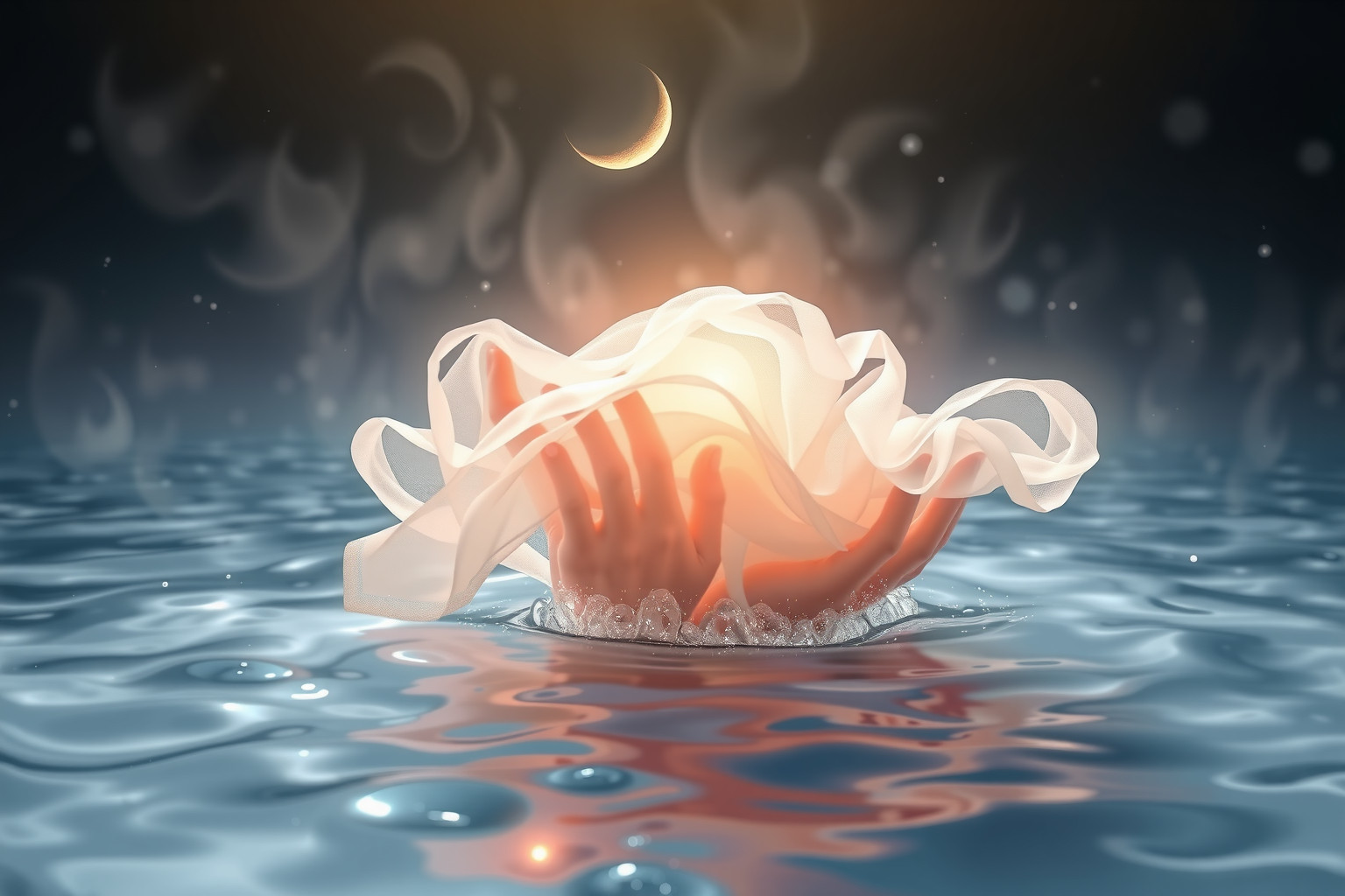 Sognare di lavare una manteilla simboleggia purificazione e rinnovamento interiore.