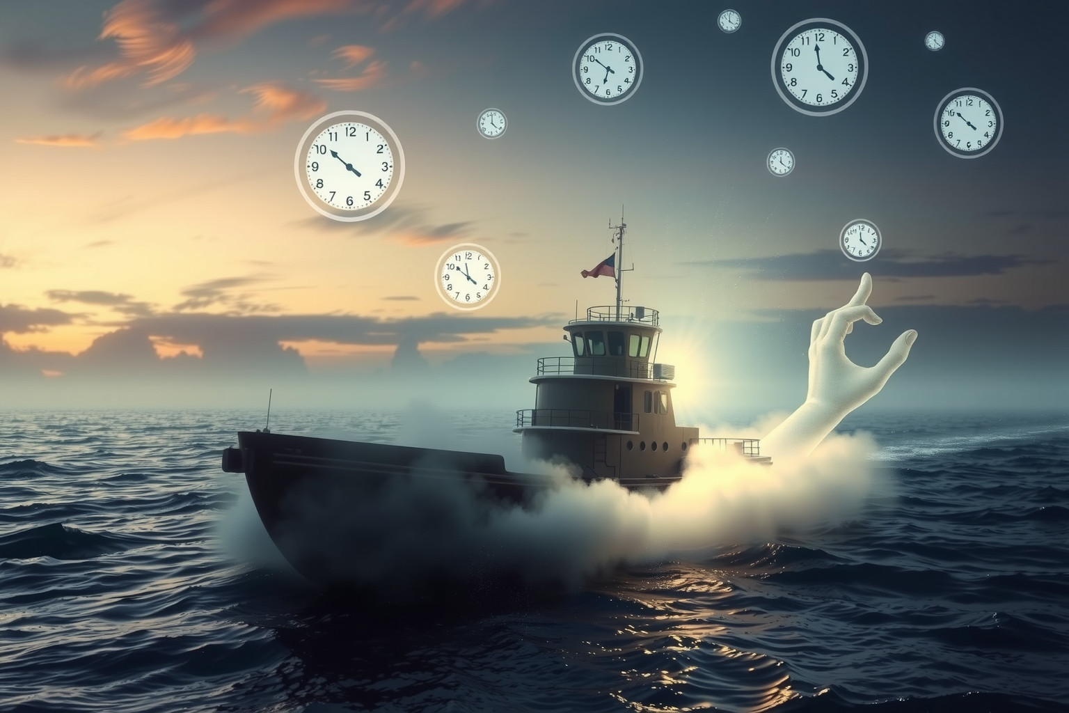 Sognare un rimorchiatore indica supporto nei momenti difficili.