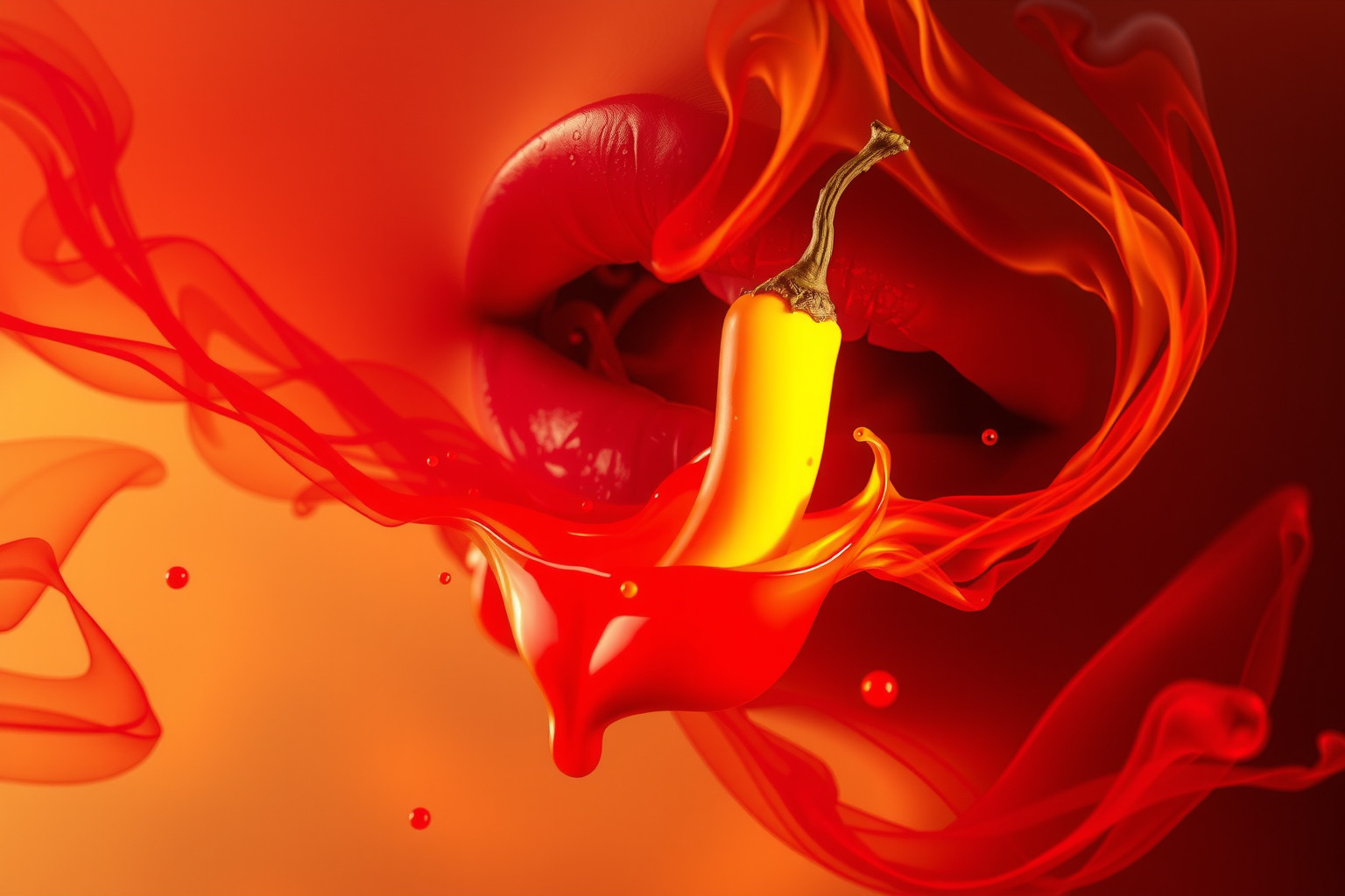 Sognare di leccare piccante simboleggia desiderio intenso e passionale.