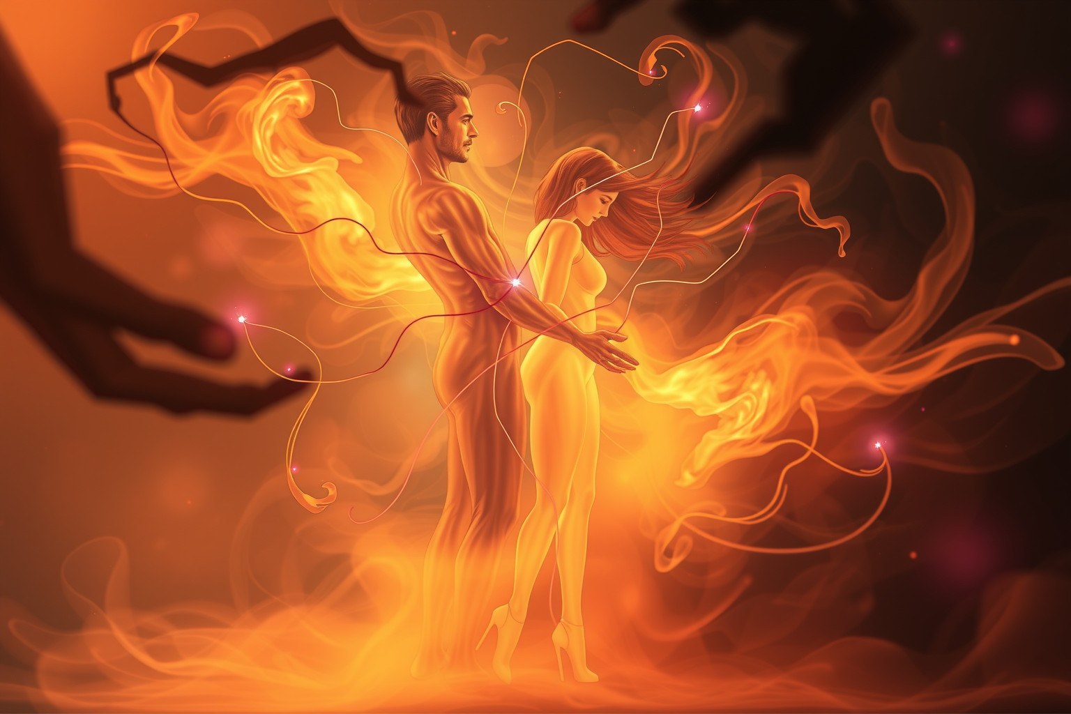 Sognare coliche simboleggia tensioni nascoste nella relazione di coppia.