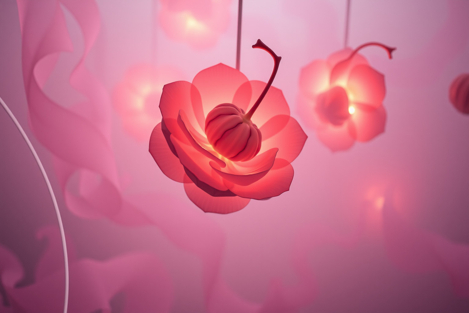 Sognare l'vicrose simboleggia desideri nascosti e trasformazioni interiori.