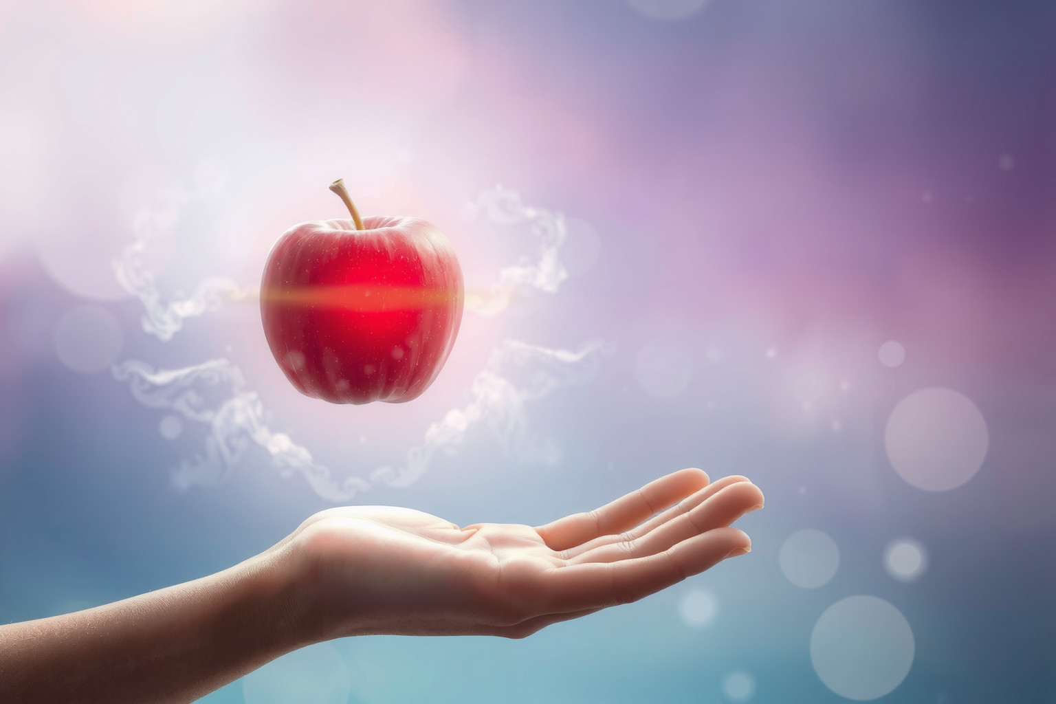 Sognare una mela rossa succosa simboleggia prosperità e desideri nascosti.