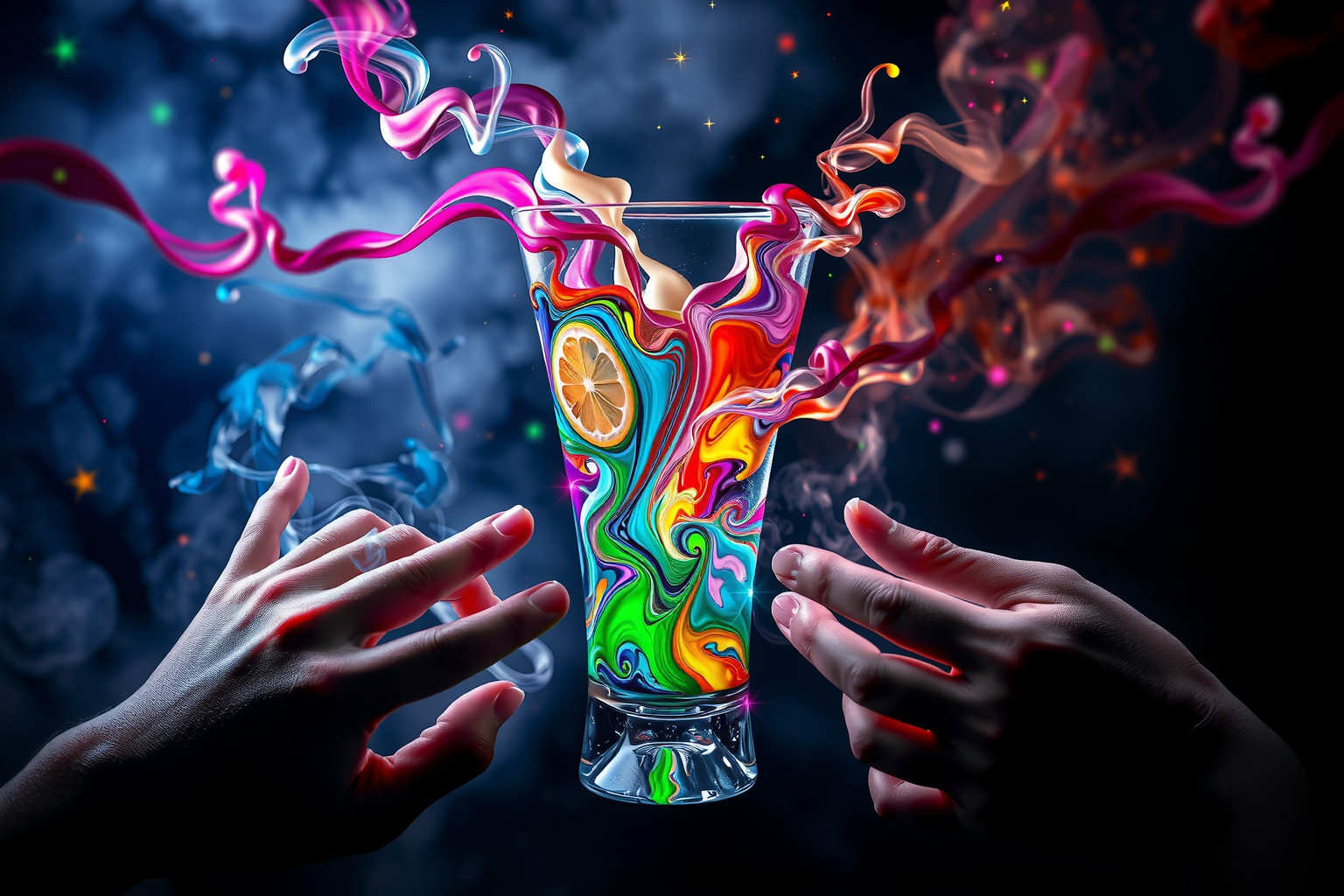 Sognare alcolici miscelati simboleggia eccessi e perdita controllo.