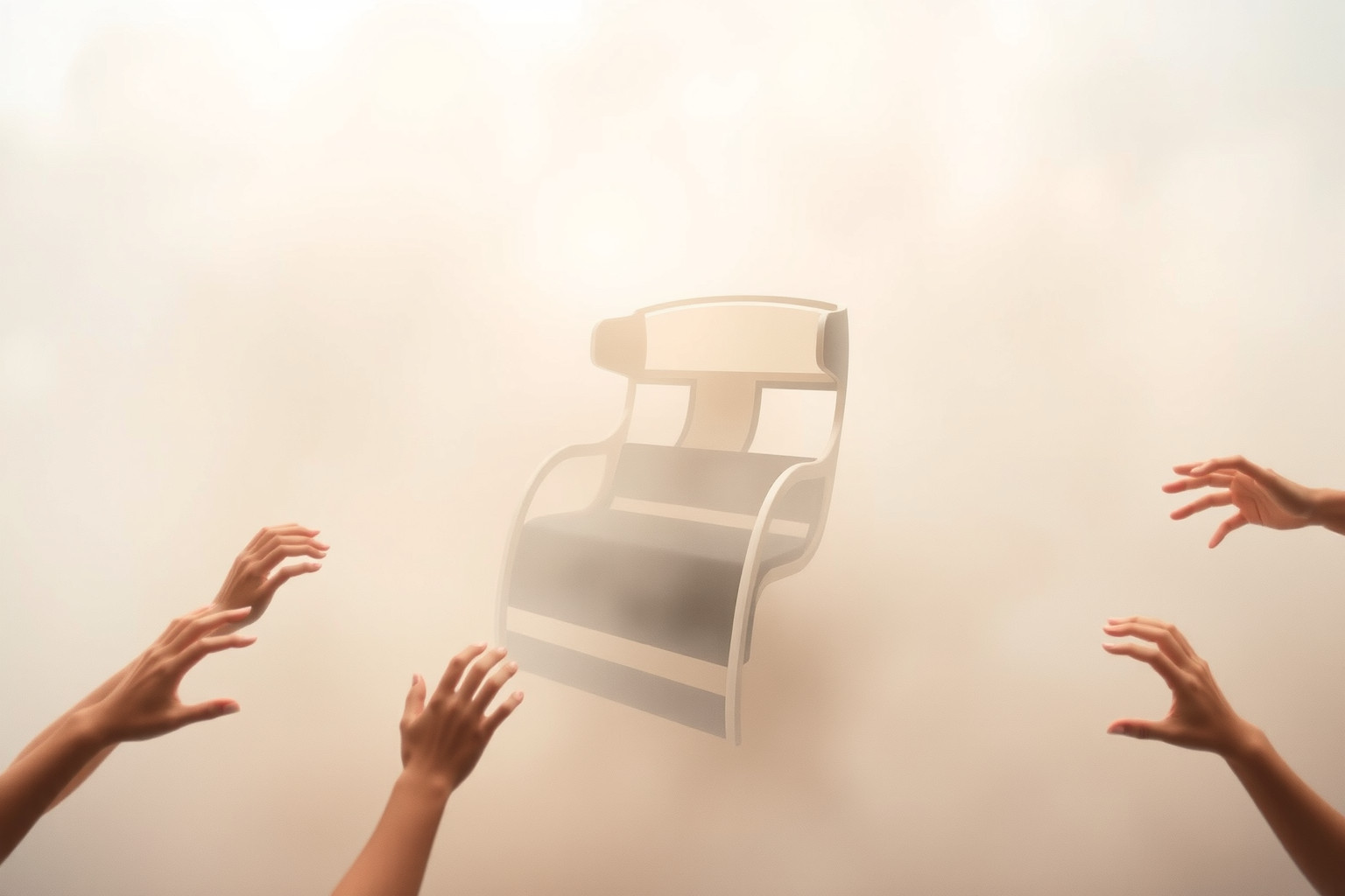 Sognare poltrona da trasporto sfuggente indica insicurezza e controllo perduto.